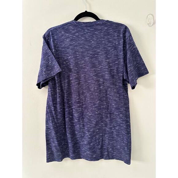 Fanatics Medium UNC University of North Carolina T-Shirt Blue White Logo College - Picture 2 of 3